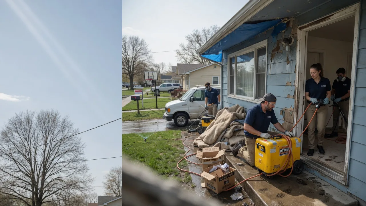 Basement Flood Cleanup in Richfield, PA near me